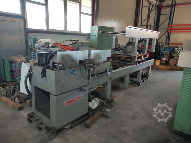 Dupla fejű gérvágó fűrész ELUMATEC DG 102