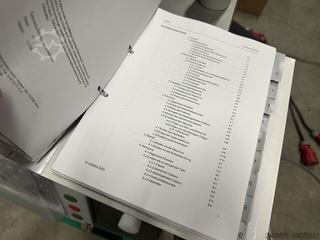 Stuffer, vízkerekes típusú adagoló Vemag ROBBY, Waterwheel