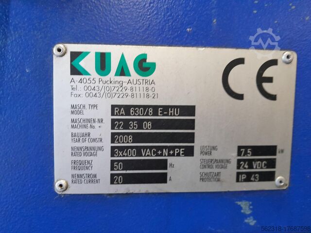 Deducción KUAG RA 630/8 E-HU