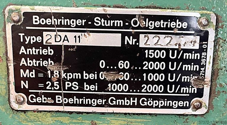 Draaimachine voor lassen Reinartz Thieler 300 R