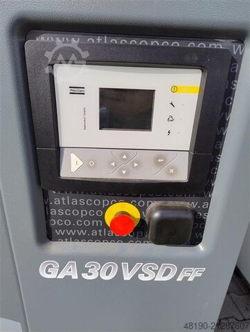 Skruvkompressor Atlas Copco GA30VSDFF