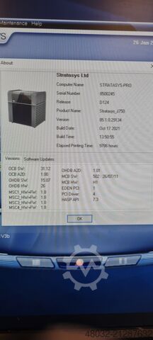 Imprimante 3D Stratasys 3D-Drucker PolyJet J750