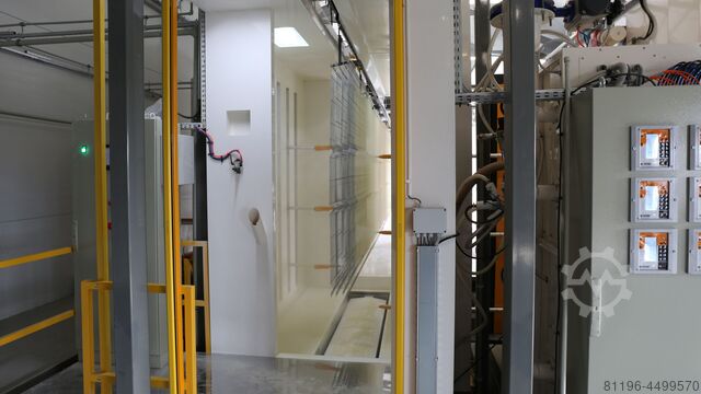 Apparatuur voor poedercoating ROMER /Automatyczna linia Automat