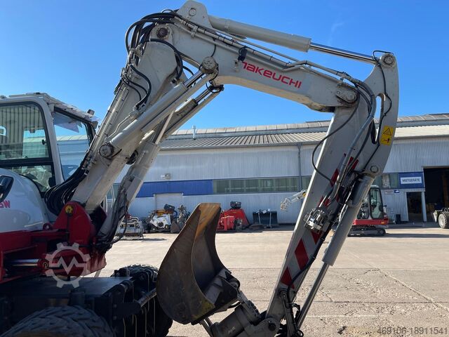 Mobile excavators Takeuchi TB 395 W