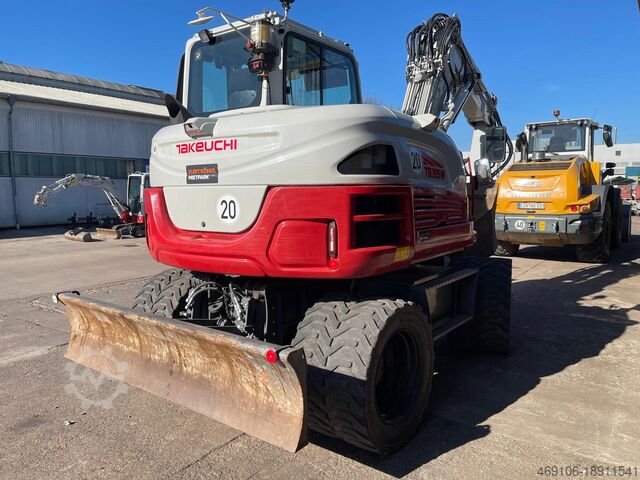 Mobile excavators Takeuchi TB 395 W