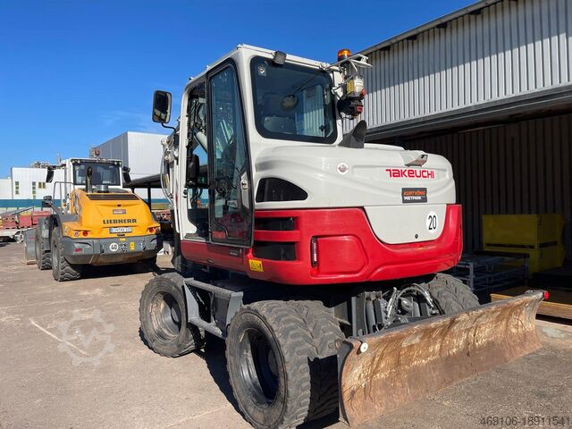 Mobile excavators Takeuchi TB 395 W