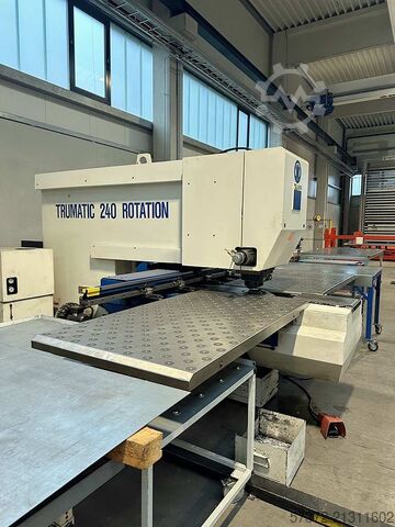 CNC pons- en knabbelmachine Trumpf Trumatic 240 R