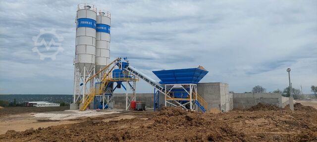 Compacte betonmenginstallatie PROMAX Compact Concrete Batching Plant С60-SNG PLUS (60m³/h)