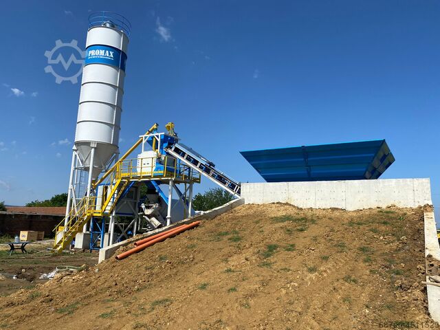 Compacte betonmenginstallatie PROMAX Compact Concrete Batching Plant С60-SNG PLUS (60m³/h)