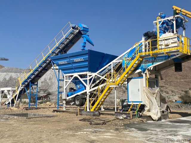 Mobilna betoniarnia PROMAX Mobile Concrete Mixing Plant 60m3/h