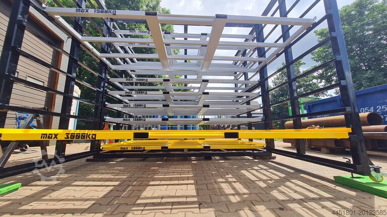 Kassettenregal für Blechtafeln DS SYSTEM RKB