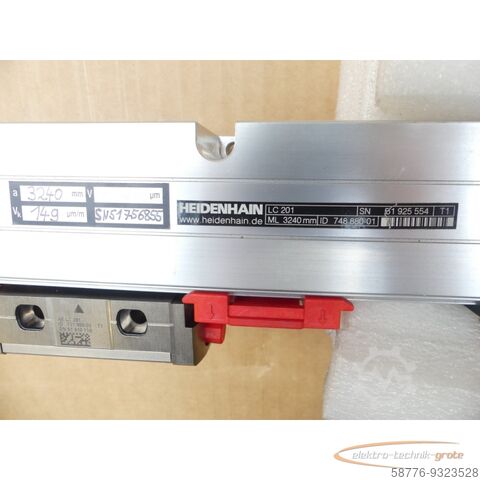 Heidenhain component Heidenhain LC201 ML 3240 . 748 880-01 SN51925554 + AE LC 281 - ungebr.! -