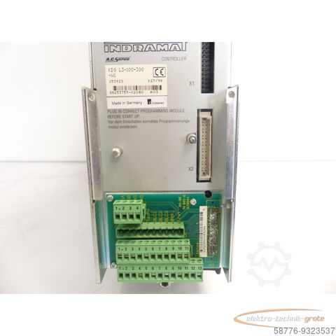 Indramat component Indramat KDS 1.3-100-300-W1 Controller SN: 253759-02080
