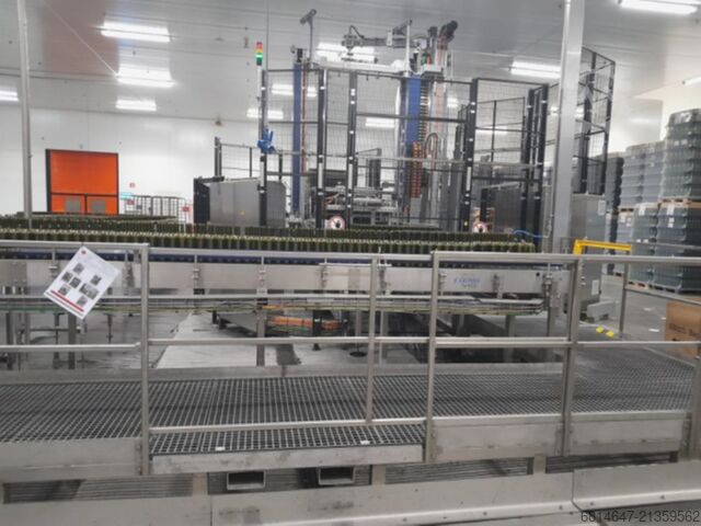 Kompletna linia do butelek (wino) KHS/ABB/Garvens 