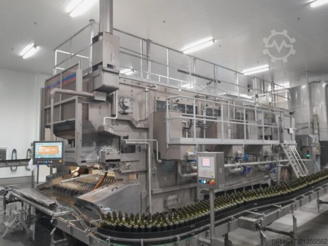 Kompletna linia do butelek (wino) KHS/ABB/Garvens 