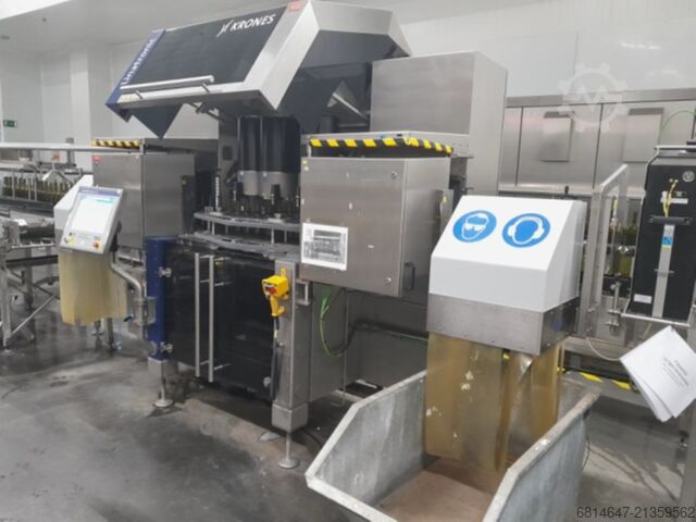 Kompletna linia do butelek (wino) KHS/ABB/Garvens 