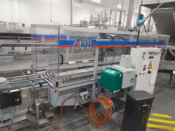 Kompletna linia do butelek (wino) KHS/ABB/Garvens 