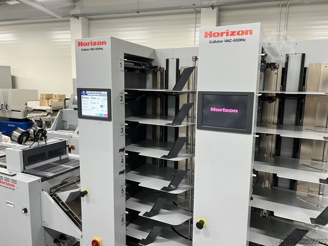 Füzetkészítő sor Horizon VAC-600Ha + VAC-600Hc + SPF-200a + FC-200a Booklet Making Line