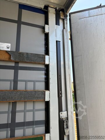 Wissellaadbak met open laadbak en zeil Wecon Jumbo XXL Innen 3090 mm Hubdach Verzinkt