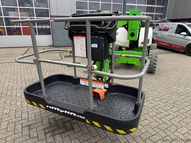 Scharnierende telescopische hoogwerker Niftylift HR 17 D E
