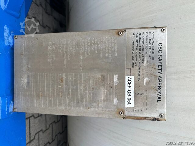 Δοχείο δεξαμενής CIMC 20FT SWAP 35.040L, 4 baffles / 5 holes / T11 / ...