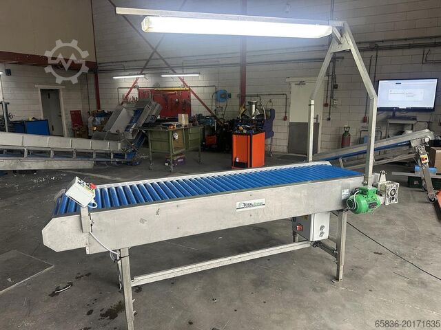 2021 Total systems inspektionsbord (rulletransportør) Total systems inspection table (roller conveyor)