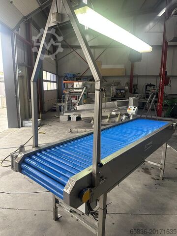 2021 Total systems inspektionsbord (rulletransportør) Total systems inspection table (roller conveyor)