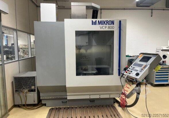 Verticale bewerkingscentrum Mikron VCP 800