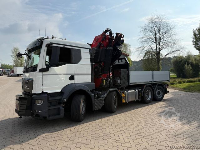 Grúa montada en camión MAN 35.520 8x4 Kran Fassi F800, OHNE ABSTÜTZÜBERWACH