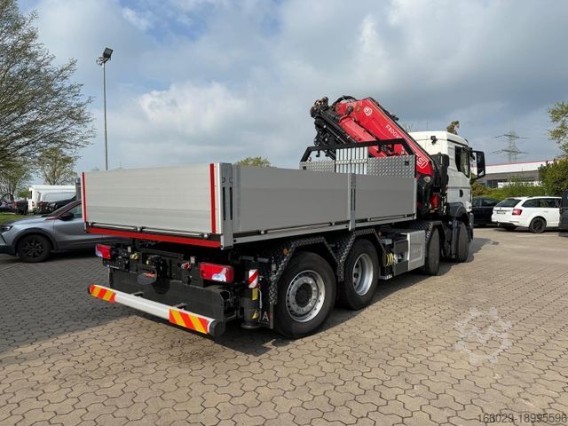 Autokran MAN 35.520 8x4 Kran Fassi F800, OHNE ABSTÜTZÜBERWACH