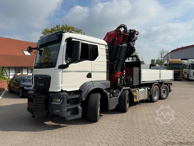 Grúa montada en camión MAN 35.520 8x4 Kran Fassi F800, OHNE ABSTÜTZÜBERWACH