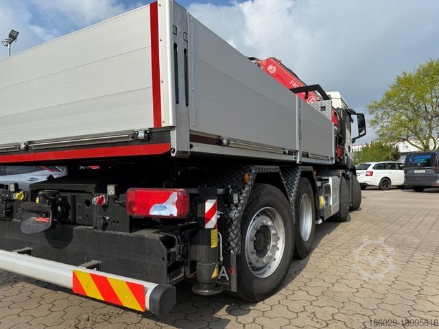 Zware vrachtwagen MAN 35.520 8x4 Fassi F800 RA2.28 OHNE ABSTÜTZÜBERWA.