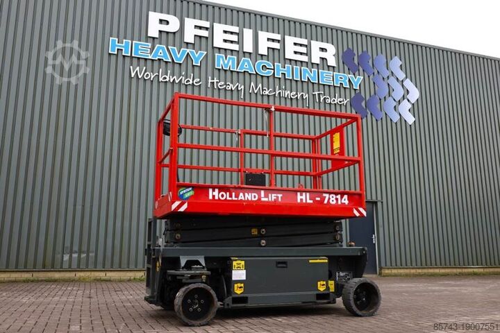 Schaarlift Holland Lift Ecostar HL-7814 Electric, 10m Working Height, 450k