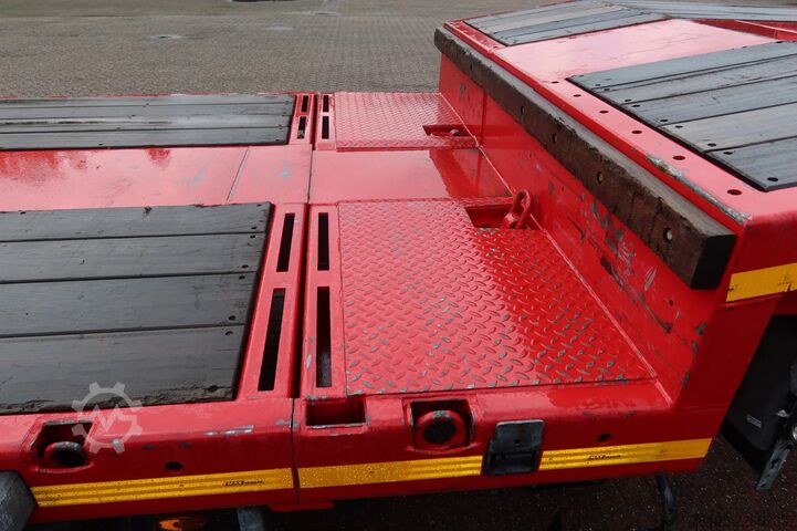 Félig alacsony rakodó Max Trailer Max 100-F-S43-1AAF Uitschuifbaar 450cm