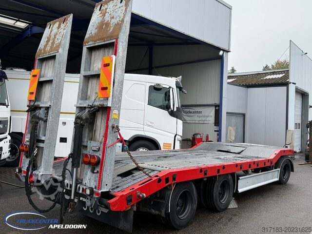 Düşük yükleyici DAM Machine Transporter Laadrampen, BPW