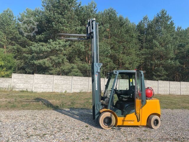 LPG gaffeltrucks Jungheinrich TFG435S res MA