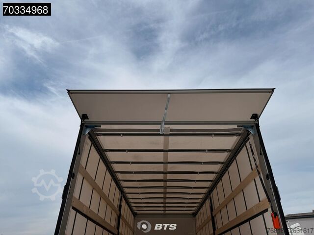 Camião plataforma com lona DAF XB 260 4X2 FA VDC 16t - Junge Curtainsider + 150