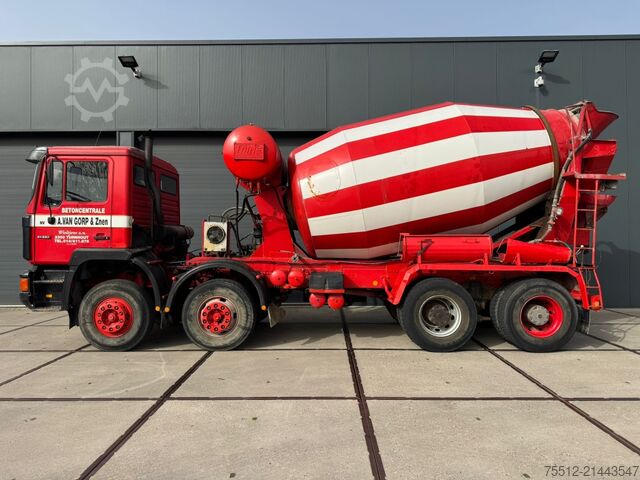 Blender MAN 41.332 / 8X4 / Steel Suspension / Manual / TUV:...