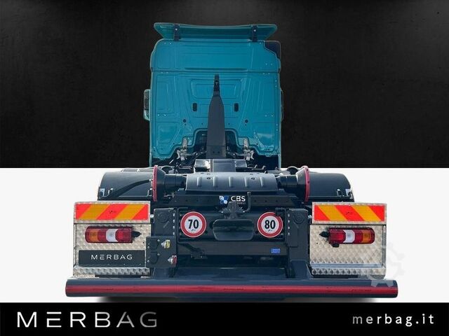 Kampós konténerszállító teherautó Mercedes-Benz ACTROS