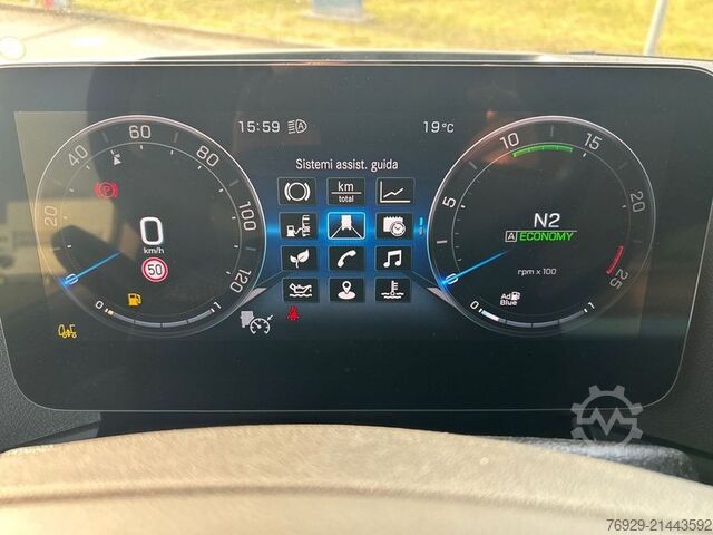 Kampós konténerszállító teherautó Mercedes-Benz ACTROS