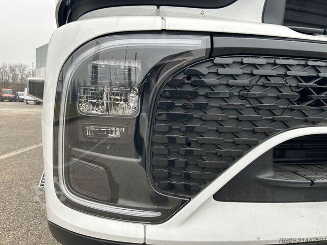 Platós teherautó ponyvával Mercedes-Benz ACTROS