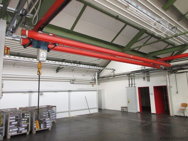 Portalkran Brückenkran Hallenkran Kran Demag Kranhimmel KBK 1000KG Kran KBK 2 II KBK2 11x7m 500Kg PK Kettenzug