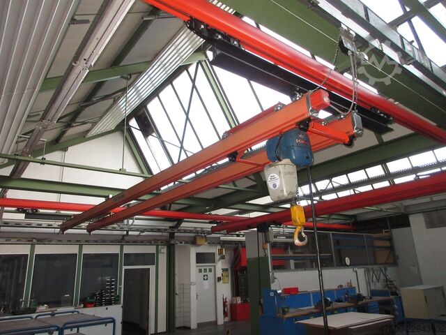 Portalkran Brückenkran Hallenkran Kran Demag Kranhimmel KBK 1000KG Kran KBK 2 II KBK2 11x7m 500Kg PK Kettenzug