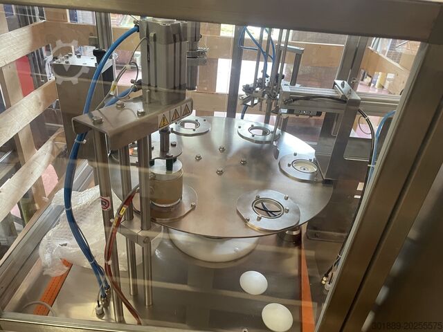 Ice Cream Production, Rotary Filler RotoPack, Finamac 15/6