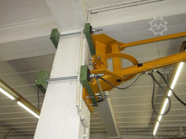 Zwenkzwenkkraan Zwenkzwenkkraan Kettingtakel Demag KBK Drehkran Hallenkran Kran 400KG KBKI L 2m Demag DC Kettenzug NL 400KG