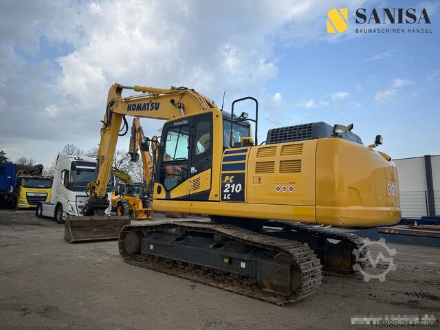 Pásový bagr Komatsu PC 210 LC-11/OilQuick 70-55/2xLöffel/ZSA