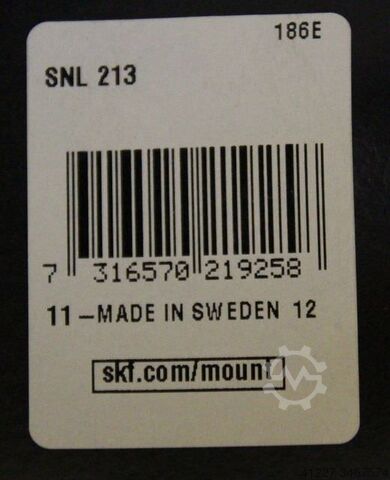 Plummer blockhus SKF SNL 213