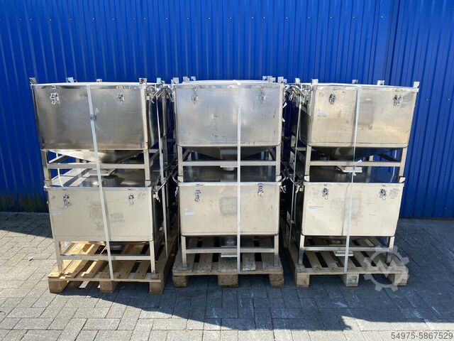 Roestvast stalen tank Tank 10529