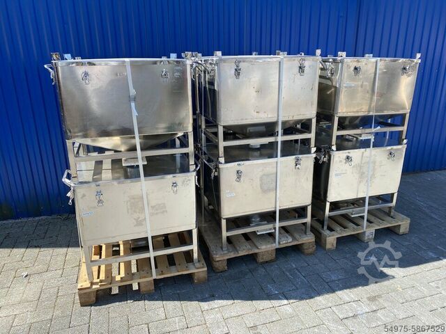 Roestvast stalen tank Tank 10529