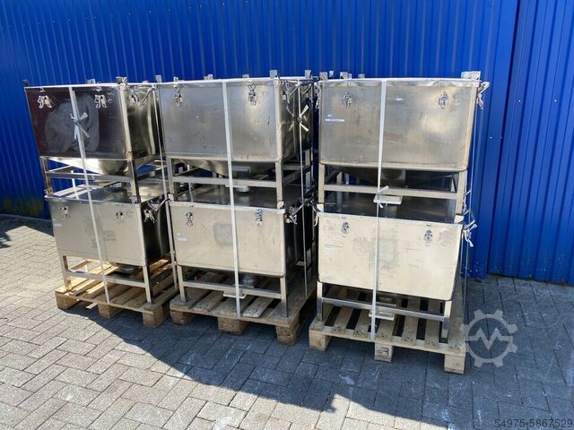 Roestvast stalen tank Tank 10529